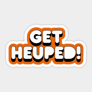 Go Tennessee! Support Coach Heupel with this unique design Sticker